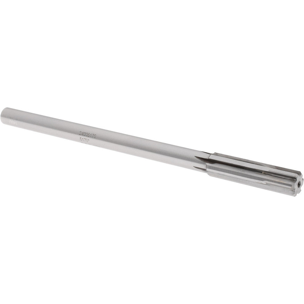 Rock River Tool Inc. 24005170 Chucking Reamer 0.5170" Dia, Straight-Cylindrical Shank, Carbide-Tipped