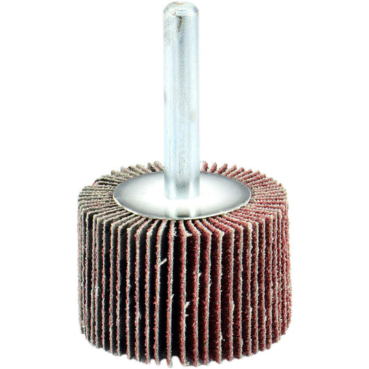 ARC Abrasives 11139Z4 Mounted Flap Wheels Mount Type Shank  Outside Diameter (Inch) 3/4  Face Width (Inch) 3/4  Abrasive Type Coated  Abrasive Material Aluminum Oxide  Grade Coarse