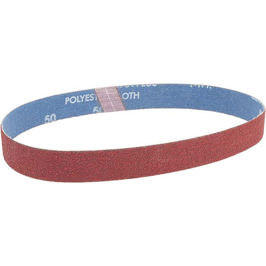 Norton 78072710374 Abrasive Belt 1" Wide, 24" Long, 50 Grit, Ceramic
