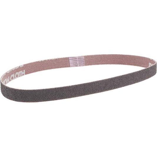Norton 78072713551 Abrasive Belt 1/2" Wide, 18" Long, 50 Grit, Aluminum Oxide