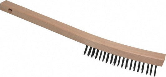 Weiler 98544 Scratch Brush 3 Row, 19 Column, Steel