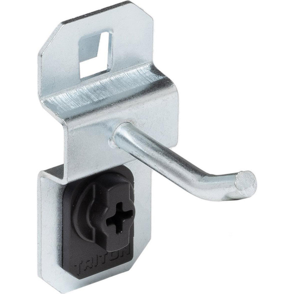 Triton Products 51113 3/16" Dia, 1" Long Single Angled End Pegboard Hook