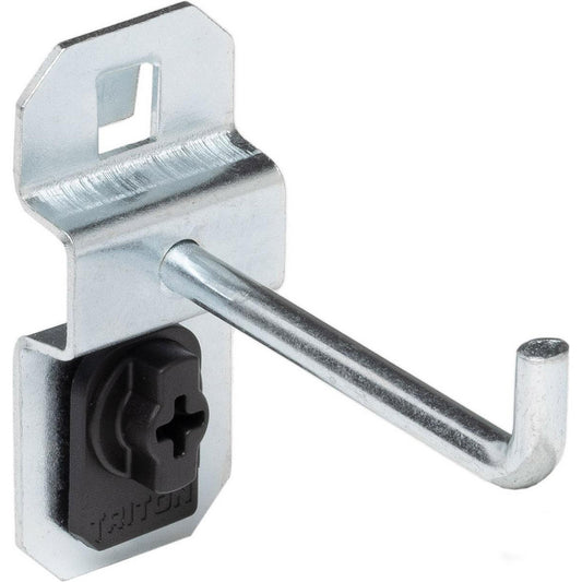 Triton Products 51219 3/16" Dia, 2" Long Single Angled End Pegboard Hook