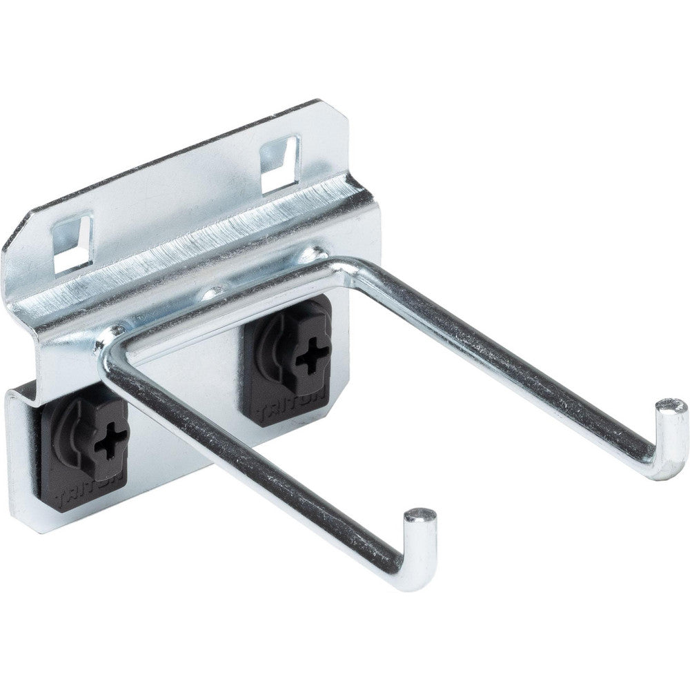 Triton Products 52319 3/16" Dia, 3" Long Double Rod 90&deg End Bend Pegboard Hook