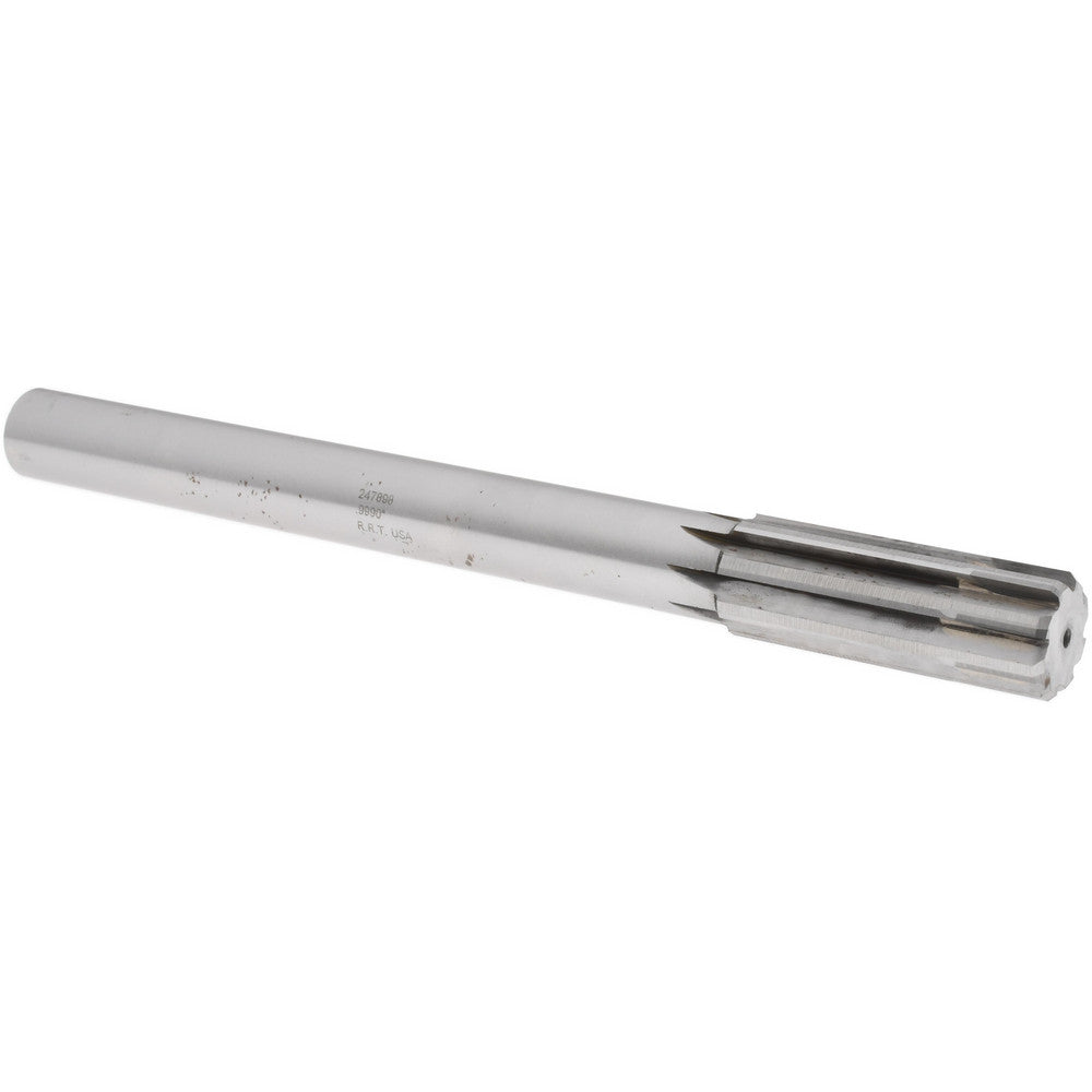 Rock River Tool Inc. 247898 Chucking Reamer 0.9990" Dia, 10-1/2" OAL, 2-3/4" Flute Length, Straight Flute, Straight-Cylindrical Shank, Carbide-Tipped