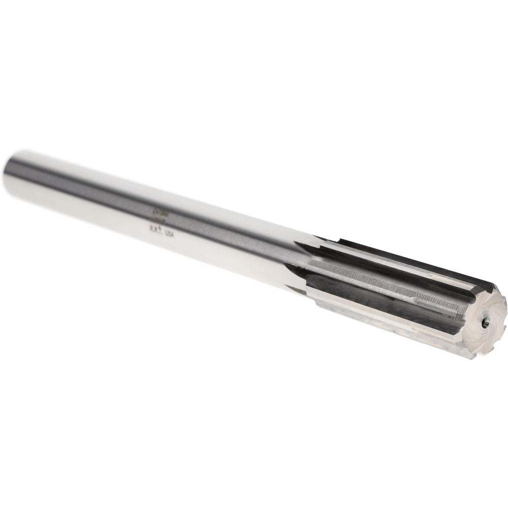 Rock River Tool Inc. 247899 Chucking Reamer 1.0010" Dia, 10-1/2" OAL, 2-3/4" Flute Length, Straight Flute, Straight-Cylindrical Shank, Carbide-Tipped