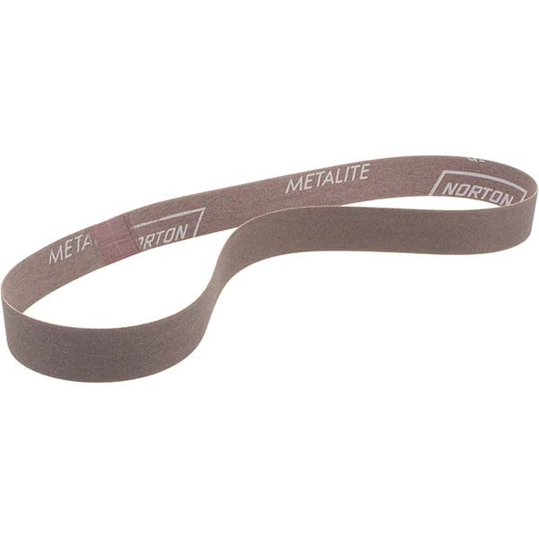 Norton 78072722536 Abrasive Belt 1" Wide, 30" Long, 240 Grit, Aluminum Oxide