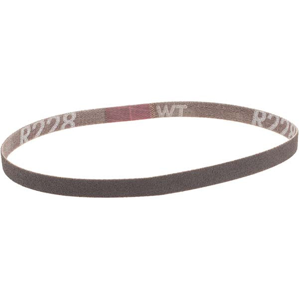 Norton 78072730030 Abrasive Belt 1/4" Wide, 12" Long, 120 Grit, Aluminum Oxide