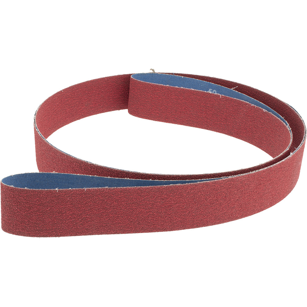Norton 78072740771 Abrasive Belt  2" Wide, 132" OAL, 50 Grit, Ceramic Alumina