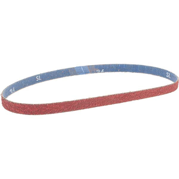 Norton 78072746126 Abrasive Belt 1/2" Wide, 24" Long, 36 Grit, Ceramic