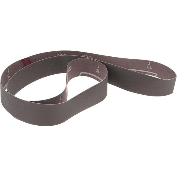 Norton 78072749318 Abrasive Belt 1-1/2" Wide, 60" Long, 320 Grit, Aluminum Oxide