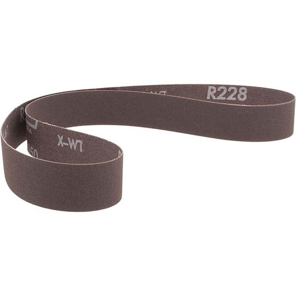 Norton 78072762342 Abrasive Belt 1" Wide, 30" Long, 150 Grit, Aluminum Oxide