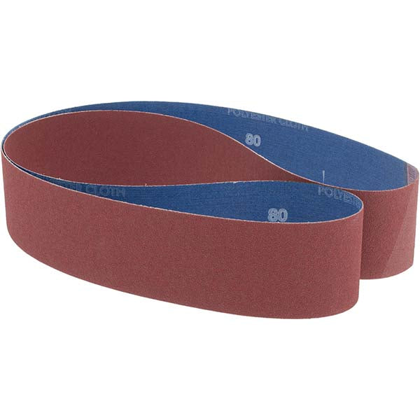 Norton 78072763912 Abrasive Belt 2-1/2" Wide, 60" Long, 80 Grit, Ceramic