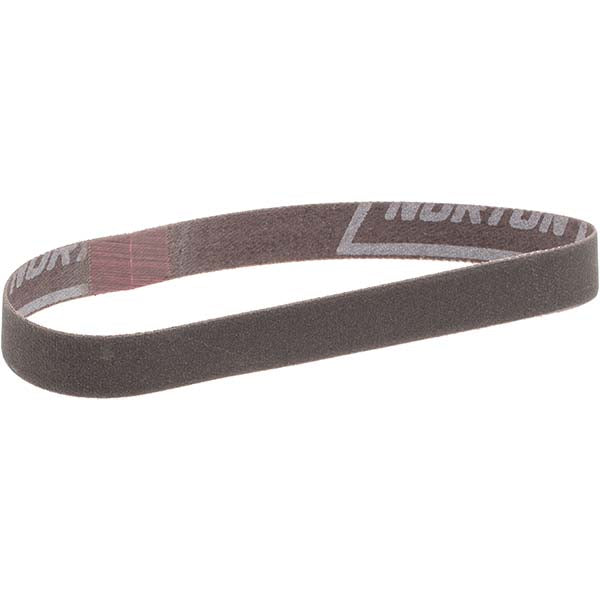Norton 78072765325 Abrasive Belt 1/2" Wide, 12" Long, 320 Grit, Aluminum Oxide