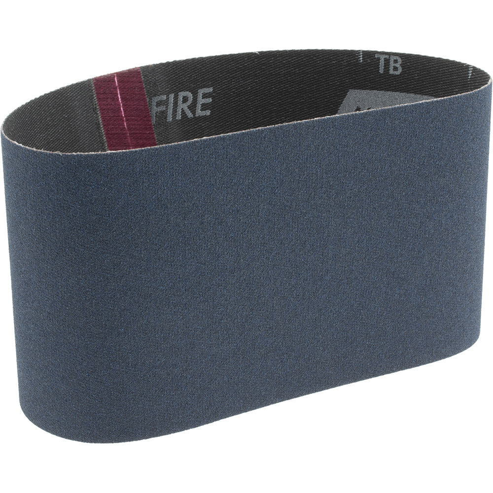 Norton 78072769544 Abrasive Belt 3-1/2" Wide, 15-1/2" Long, 120 Grit, Zirconia Alumina