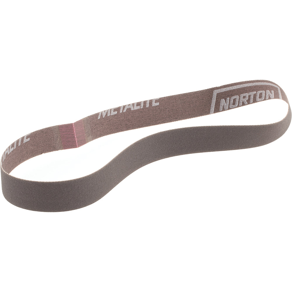 Norton 78072779104 Abrasive Belt 3/4" Wide, 20-1/2" Long, 320 Grit, Aluminum Oxide
