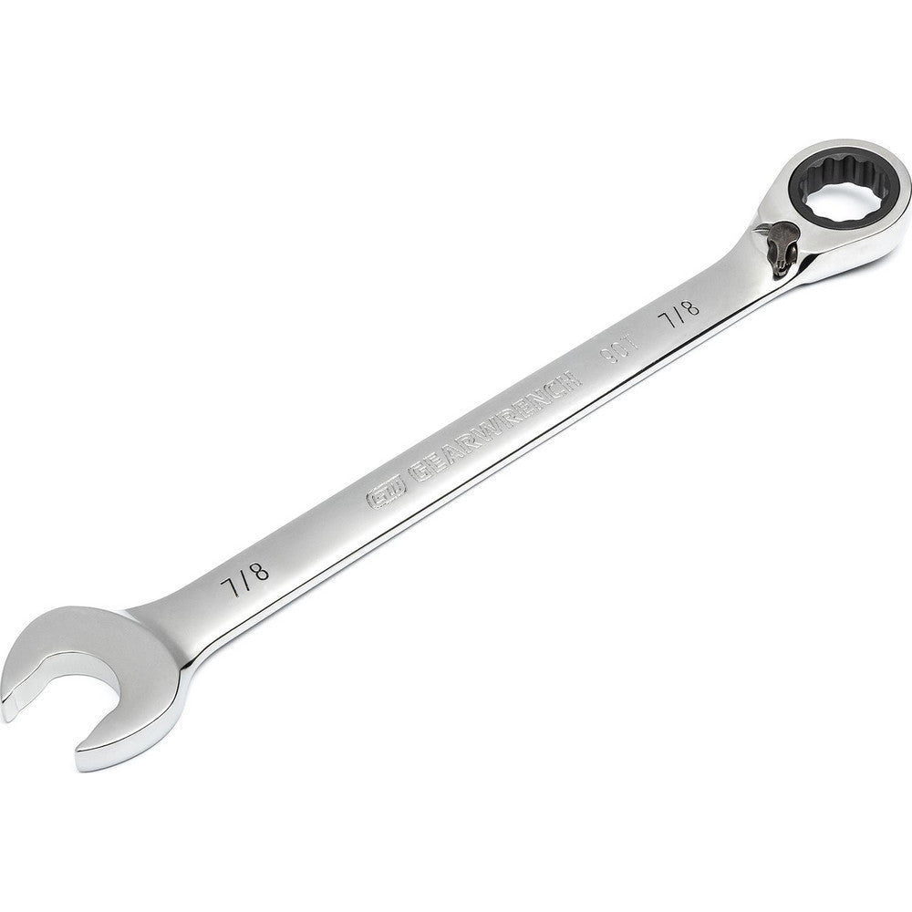 GEARWRENCH 86651 Combination Wrench 7/8" Head Size, 15 deg Offset