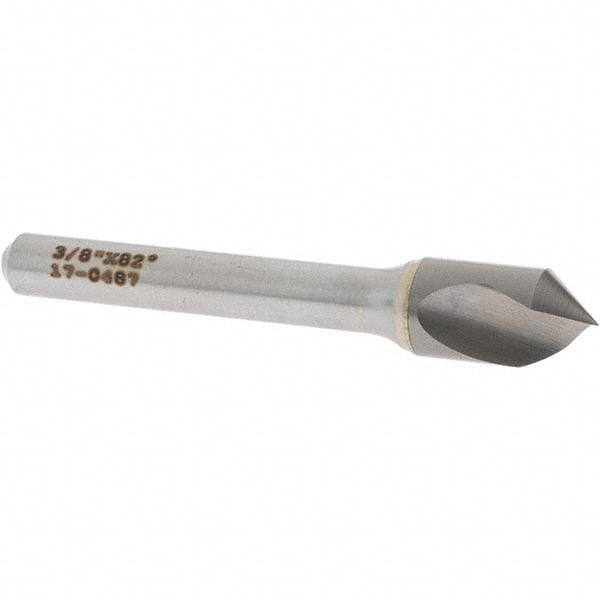 OSG 700-3751 Countersink 3/8" Head Dia, 82.00 deg Included Angle, 1 Flute, Solid Carbide, Right Hand Cut