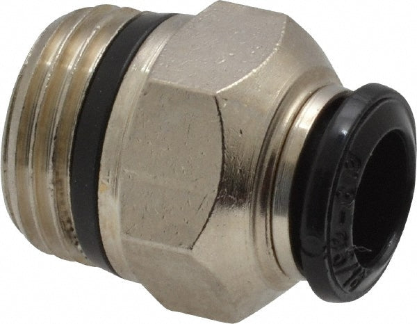 Aignep USA 50000N-8-3/8 Push-to-Connect Push-to-Connect Fitting Straight, Universal, 8.00 mm OD