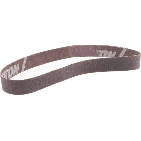 Norton 78072780795 Abrasive Belt 1/2" Wide, 12" Long, 240 Grit, Aluminum Oxide
