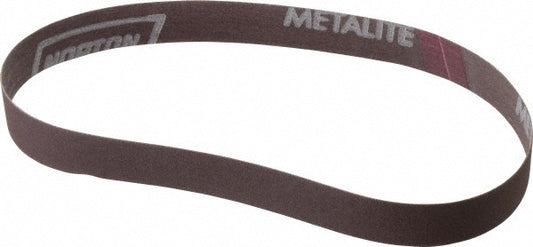 Norton 78072781249 Abrasive Belt 3/4" Wide, 20-1/2" Long, 220 Grit, Aluminum Oxide