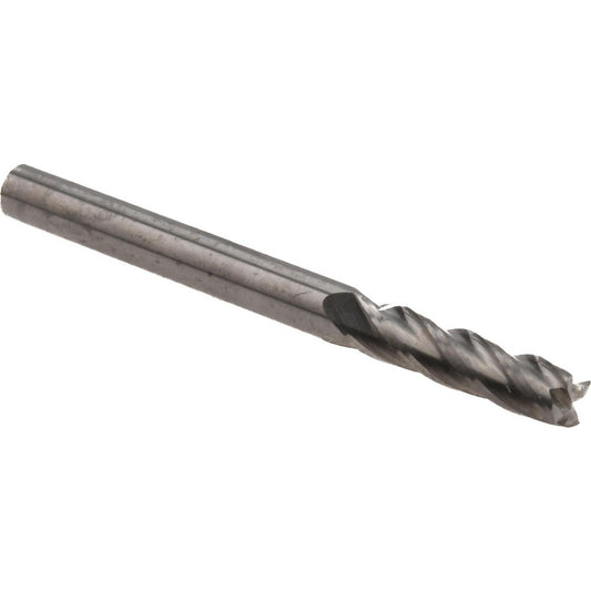 Htc Tool & Cutter Co. 120-4125 Square End Mill 1/8" Dia, 1/2" LOC, 4 Flute, Solid Carbide