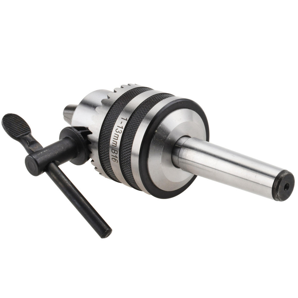 Value Collection #10012 Drill Chuck 1/32 to 1/2" Capacity, Tapered Mount, 2MT