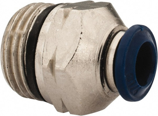 Aignep USA 87000-04-06 Push-to-Connect Push-to-Connect Fitting Straight, Universal, 1/4" OD