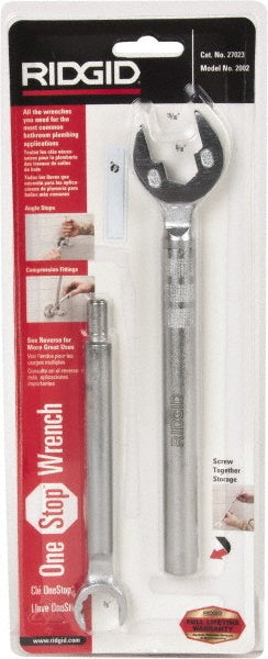 Ridgid 27023 All Purpose Specialty Pipe Wrench 10" OAL, Steel
