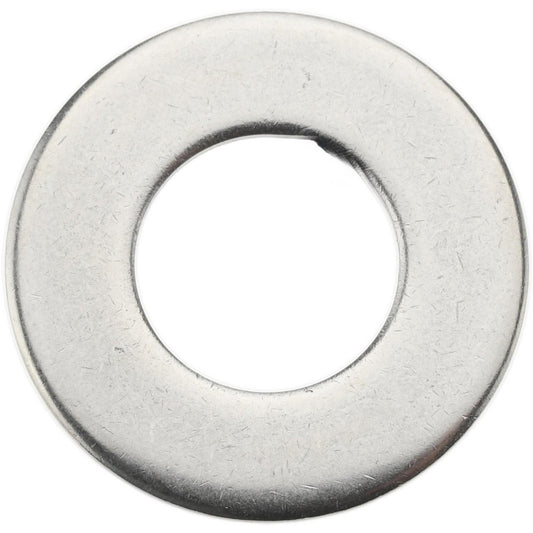 ELECTRO HARDWARE MS15795-818 1/2" Screw Standard Flat Washer Grade 300 Stainless Steel, Plain Finish