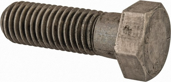 Value Collection R82222949 Hex Head Cap Screw 5/8-11, 2" Length Under Head, Grade 18-8 Stainless Steel, Bright/Uncoated Finish