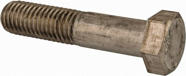 Value Collection R82222922 Hex Head Cap Screw 5/8-11, 3" Length Under Head, Grade 18-8 Stainless Steel, Bright/Uncoated Finish