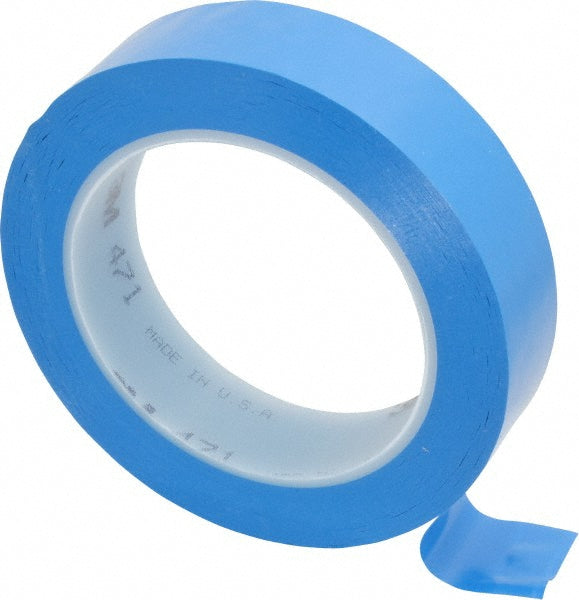 3M 7100044654 Floor & Aisle Marking Tape 1" Wide, 108' Long, 5.2 mil Thick, Vinyl