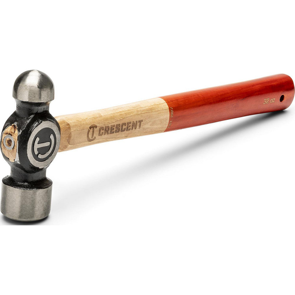Crescent CHWBP32 Ball Pein & Cross Pein Hammers Hammer Type Ball Pein Dead Blow  Head Weight (oz.) 32.00  Handle Material Hickory  Head Material Steel  Handle Length (Inch) 12.9000  Overall Length (Inch) 15