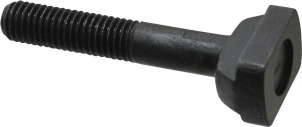 Jergens 44103 Steel T-Slot Bolt 1/2-13, 1-1/2" Thread Length, 1/2" Slot Width, Black Finish