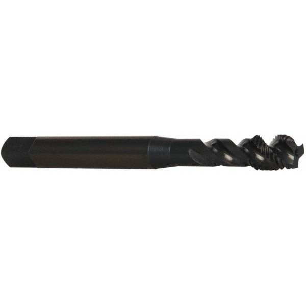 OSG 2291701 Spiral Flute Tap M10x1.25, Metric Fine, 3 Flute, Modified Bottoming Chamfer, 6H Class of Fit, Vanadium High-Speed Steel, Oxide Finish