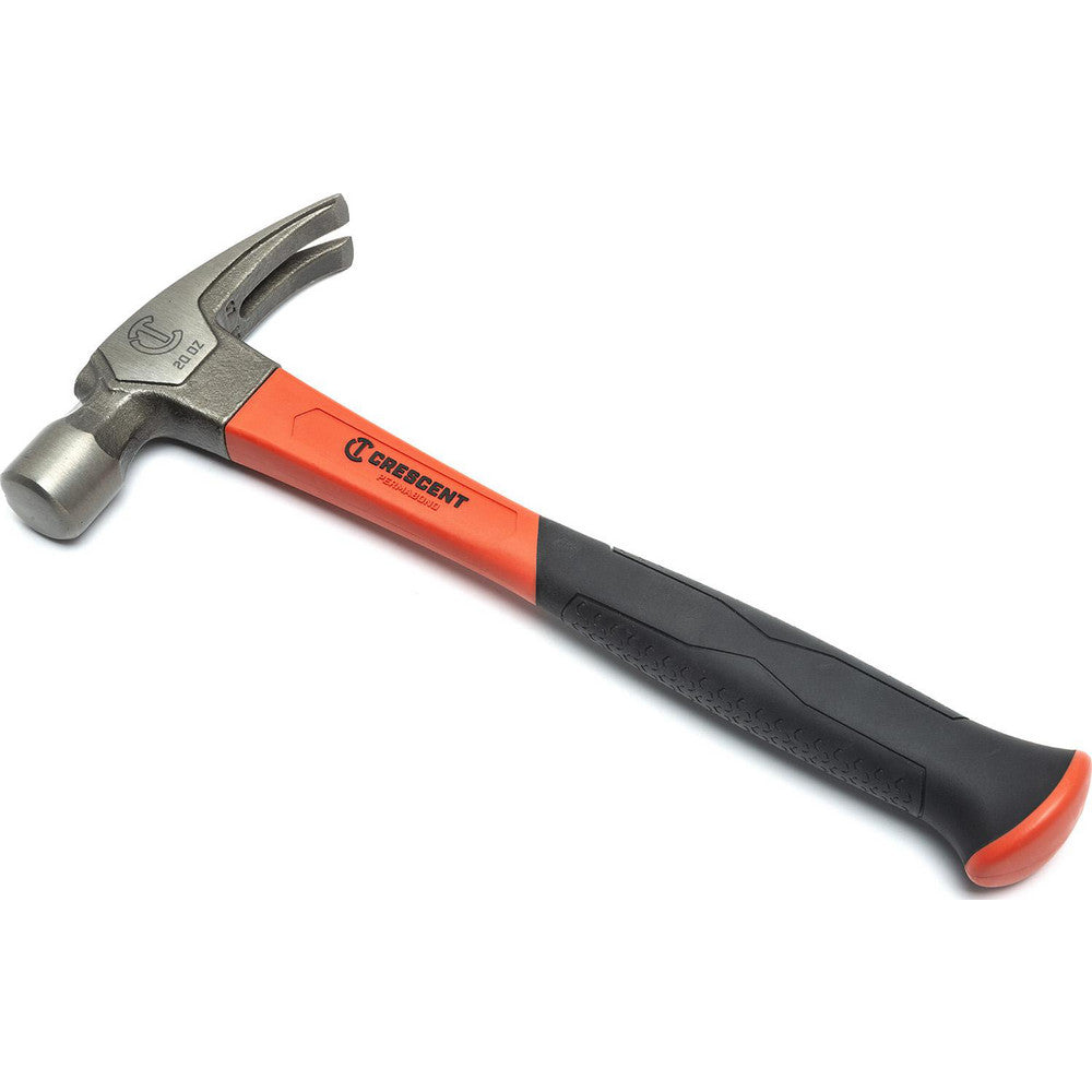 Crescent 11418C-06 Nail & Framing Hammers Claw Style Ripping  Head Weight (Lb) 1.25  Head Weight (Oz) 20  Head Material Steel  Handle Material Fiberglass  Face Surface Smooth