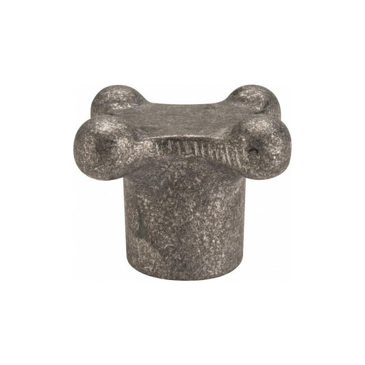 Jergens 21120 Lobed Knob 3" Head Dia, 4 Points, Aluminum