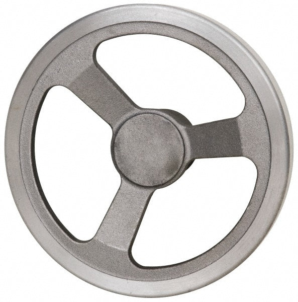 Jergens 22102 Spoked Offset Handwheel Aluminum, Plain Finish