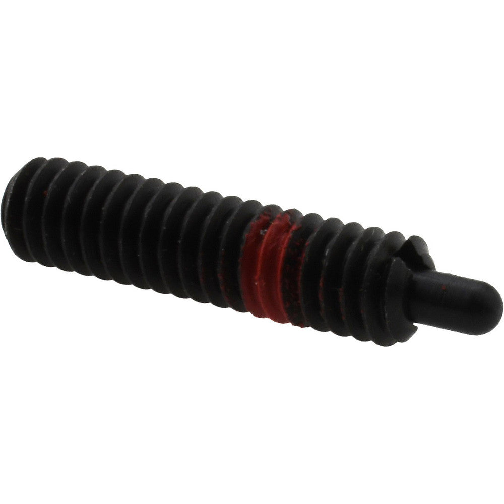 Jergens 26924 Threaded Spring Plunger 1/4-20, 1" Thread Length, 0.119" Dia, 3/16" Projection