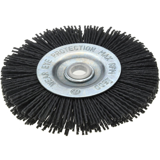 Value Collection 3510012590 Wheel Brush 4" Wheel Dia, Crimped
