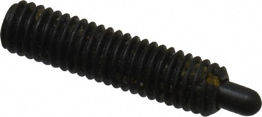 Jergens 26823 Threaded Spring Plunger #10-32, 3/4" Thread Length, 0.093" Dia, 1/8" Projection