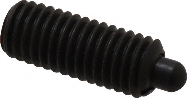 Jergens 26828 Threaded Spring Plunger 1/2-13, 1-1/4" Thread Length, 0.248" Dia, 1/4" Projection