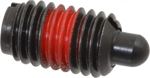 Jergens 26707 Threaded Spring Plunger 1/2-13, 13/16" Thread Length, 0.248" Dia, 1/4" Projection