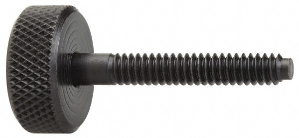 Jergens 43904 1215 Steel Thumb Screw 1/4-20, Knurled Head