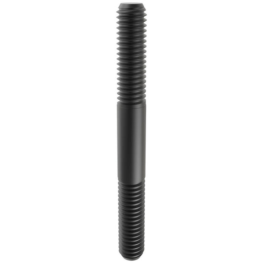 Jergens 38124 Equal Double Threaded Stud 3/8-16 Thread, 3-1/2" OAL
