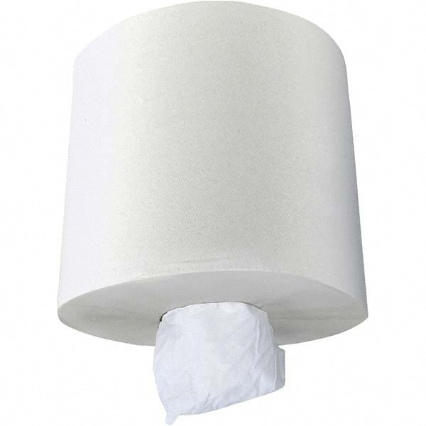 Scott 01010 4 Qty 500 Sheet Center Pull Roll of 2 Ply White Paper Towels