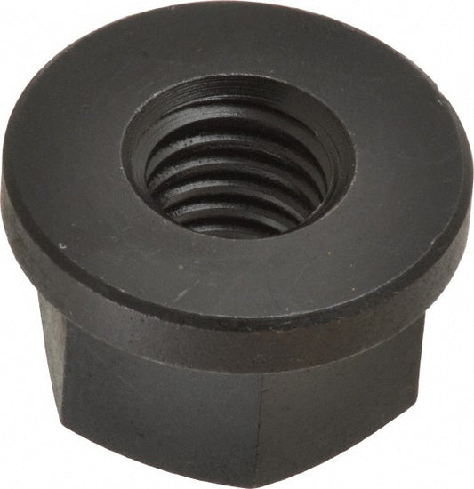 Jergens 19906 1/2-13, 1-1/8" Flange Diam, 11/16" High, 7/8" Across Flats, Flange Nut