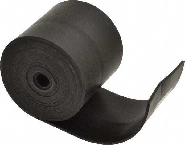 USA Industrials BULK-RS-H40-266 Rubber Strip Buna-N, 1/16" Thick, 2" Wide, 5' Long, Black
