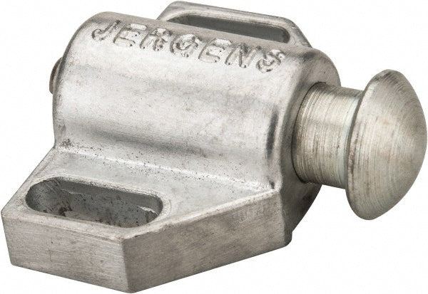 Jergens 36102 1-1/2" Base Width, 3/16" Stroke Len, 9/16" Stop Head OD, 1-1/8" Btw Mt Hole Ctrs, 7/8" Btw Mt Hole & Edge, Round Spring Locating Stop